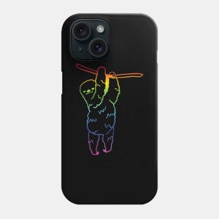 Funny sloth Sloth colorful tshirt Phone Case