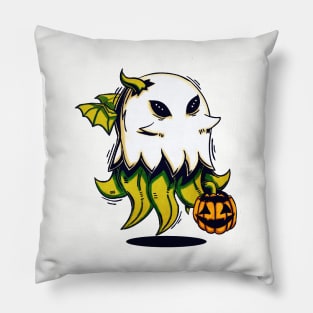 Cthulhu does Halloween Pillow