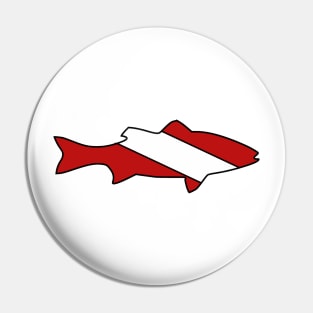 Dive fish Pin