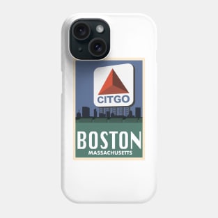 Boston Travel Poster 5 Phone Case