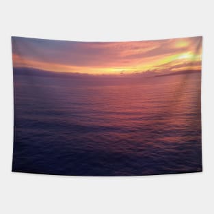 Ocean Sunset Tapestry