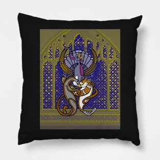 Married by the Turkey on the Hill Pillow