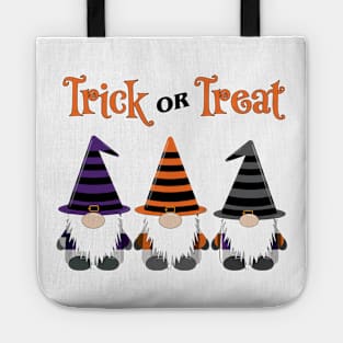 Trick or Treat Halloween Gnomes Tote