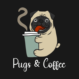 Pugs and Coffee T-Shirt