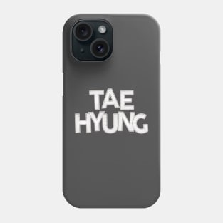 BTS Bangtan Taehyung V text typography army | Morcaworks Phone Case