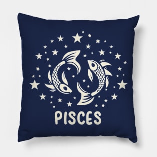 Zodiac sign - Pisces Pillow