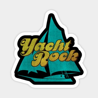 Yacht Rock Party Boat Drinking design - Captain's Yacht Magnet