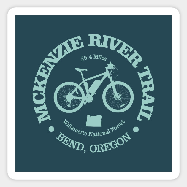 McKenzie River Trail (MTB) - Mckenzie River - Sticker