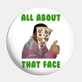 Pizza Face All About That Face Shirt - All That, Nickelodeon, The Splat Pin