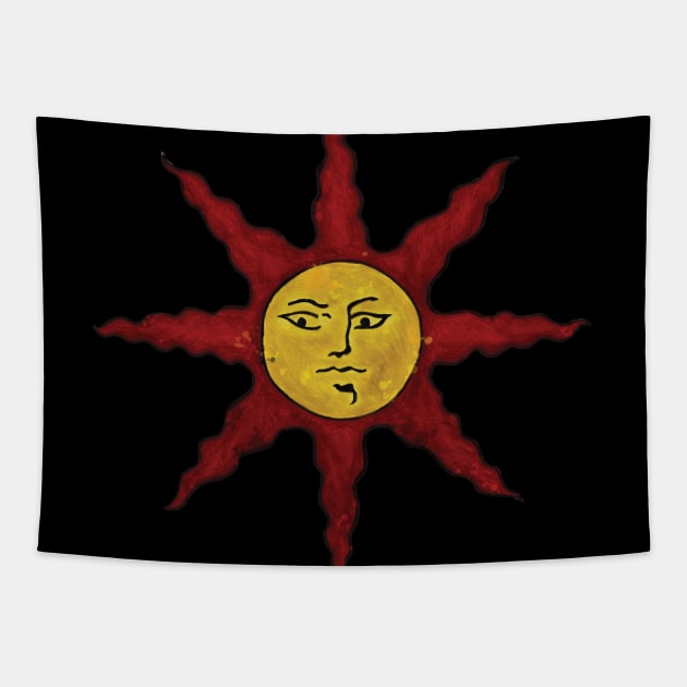 Praise the Sun Tapestry by Beckoid