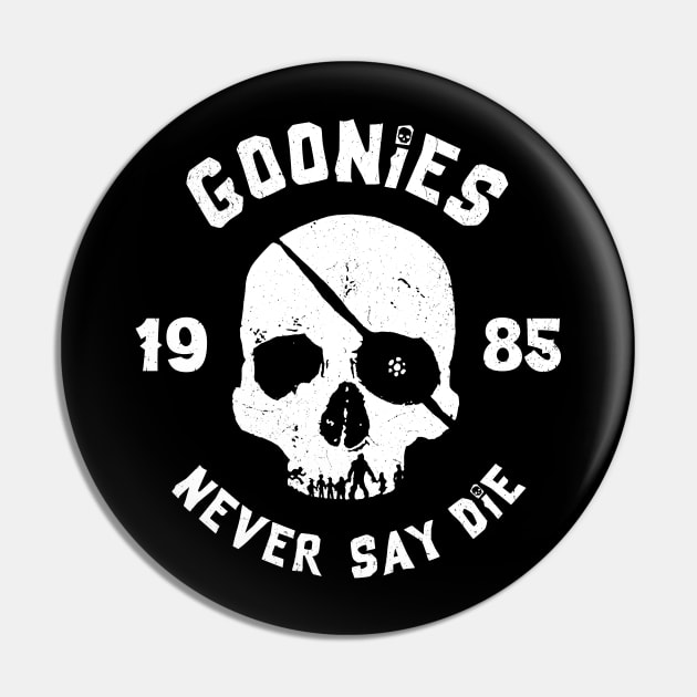 Never Say Die Pin by Three Meat Curry