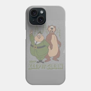 Humphrey the Bear - Keep It Clean Phone Case