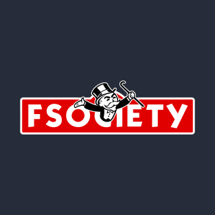 Mr. Robot FSociety Monopoly Man T-Shirt