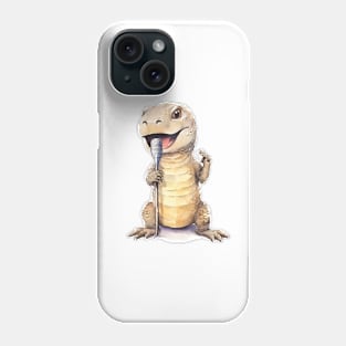 Komodo Dragon Singing Phone Case