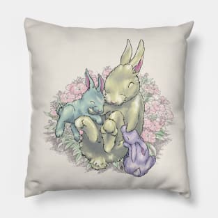 Bunny Mom Pillow