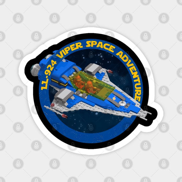 LL 924 Viper Space Adventure Magnet by mamahkian