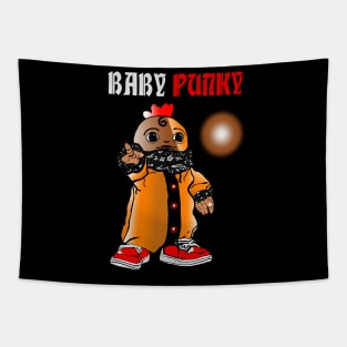 baby punky pointed at you Tapestry