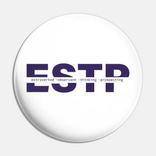 ESTP Personality Pin