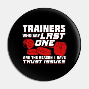 Personal Athletic Trainer Coach Gift Pin