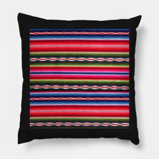 Mexico Guatemala Peru Maya Aztec Colorful Fabric Pillow