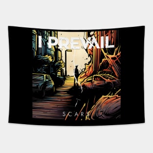 Scars Fan Tapestry