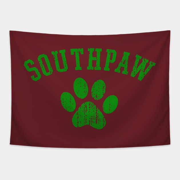 Southpaw green Tapestry by alvaroamado