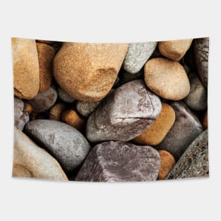 Volcanic Cobble Stones Tapestry