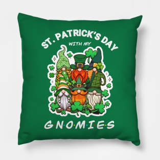 St. Patrick’s Day With My Gnomies Pillow