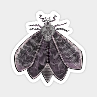 Goth Moth Magnet