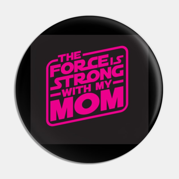 THE FORCE Pin by MatamorosGraphicDesign