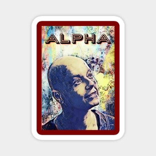 Alpha TWD Artwork Magnet