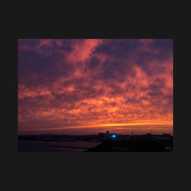 MTV Plymouth Hoe Sunset by jonrendle