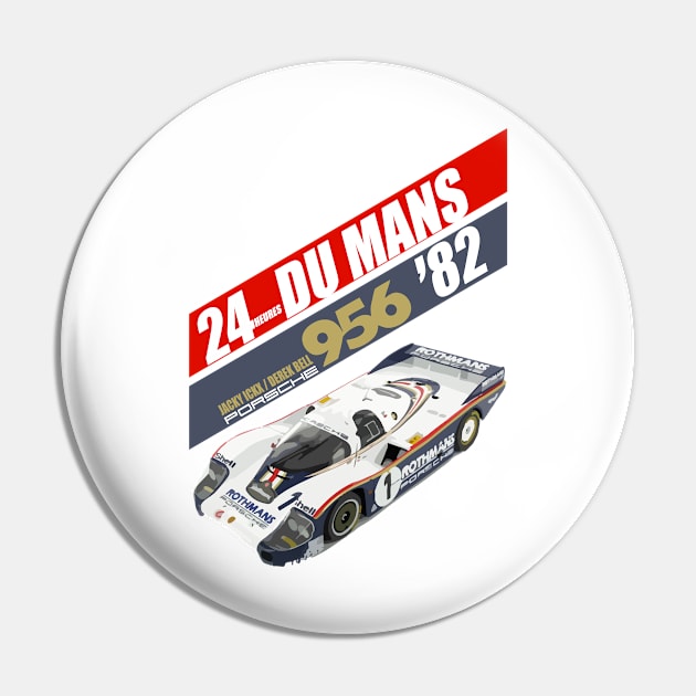 Le Mans 24 Hours Porsche 956 Pin by Alexventura