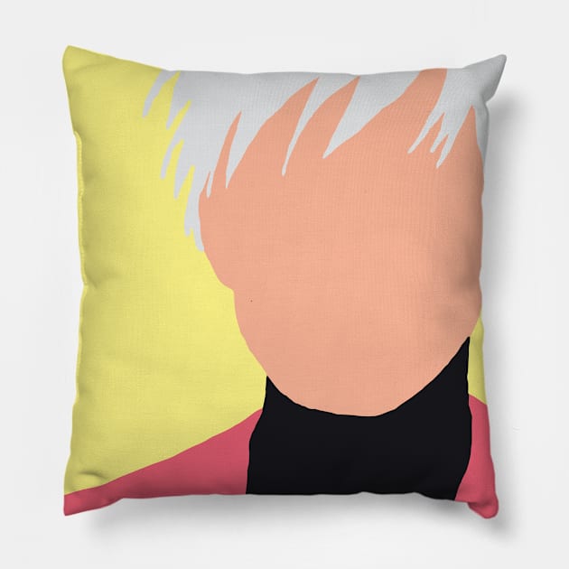 Warhol Minimalist Pillow by fernandaffp