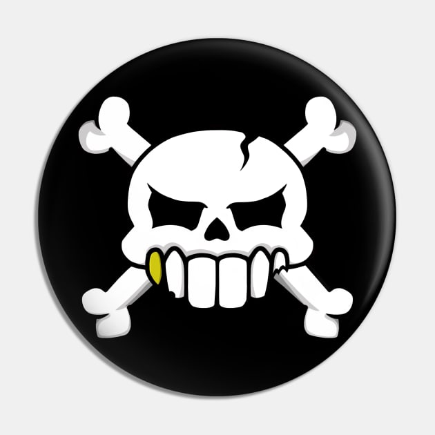 Skully Pin by Hoofster