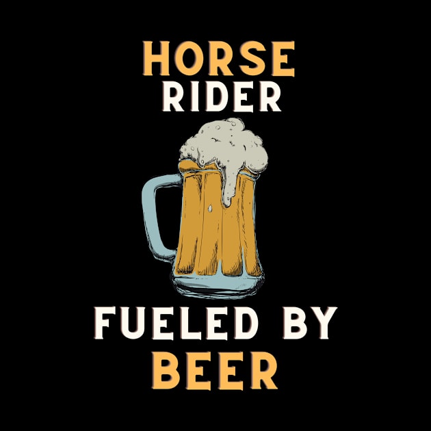 Beer fueled horse rider by SnowballSteps