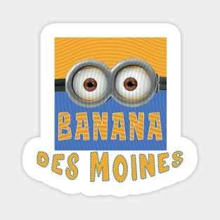 DESPICABLE MINION AMERICA DES MOINES Magnet