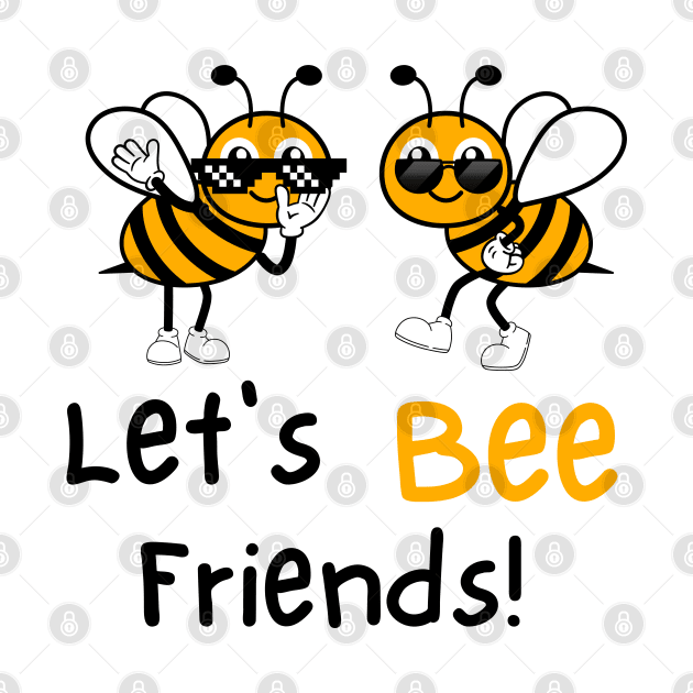 fuuny bee les's bee friends by mencarirejeki