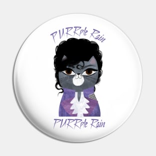 Purrple Rain Purrple Rain Pin