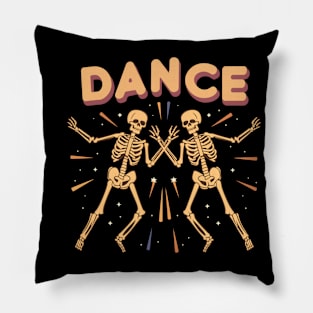 Dancing Skeletons Pillow