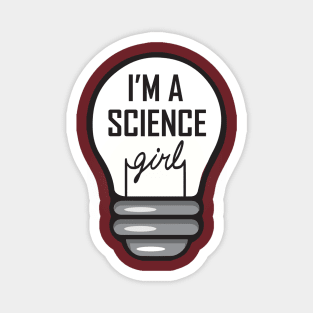 I'm a Science Girl Magnet