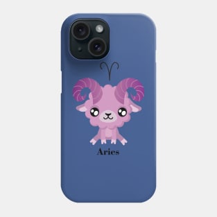 Aries Zodiac Sign Cute Phone Case