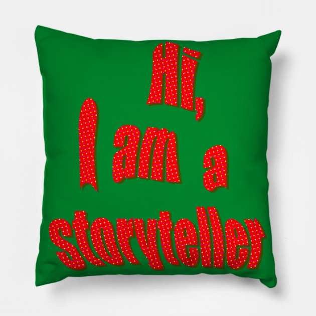 Storyteller Pillow by stefy