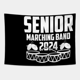 2024 Senior Snare Drum Class of 2024 Marching Band Drumline Tapestry