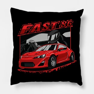 Red gt86 Pillow