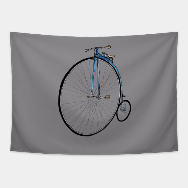 Penny Farthing Tapestry by Coppack