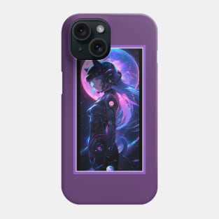 Anime Sci-Fi Cat Girl | Quality Anime Girl Artwork | Manga Girl Anime Art Phone Case