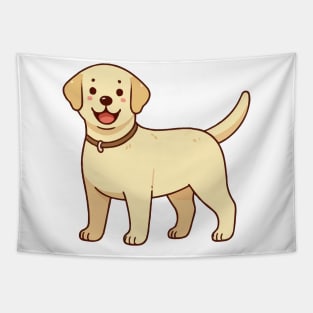 lovable yellow labrador retriever Tapestry