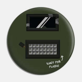 Blitz - Wait For Flash! (English lettering) Pin