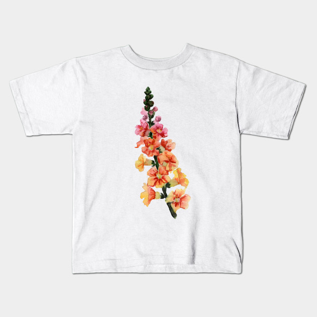 Hand Painted Flower Flowers Kids T Shirt Teepublic